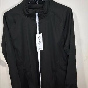 WALTER HAGEN Black Full-Zip Jacket